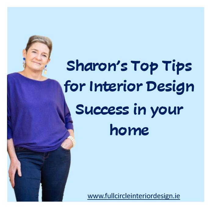 Sharon's top tips